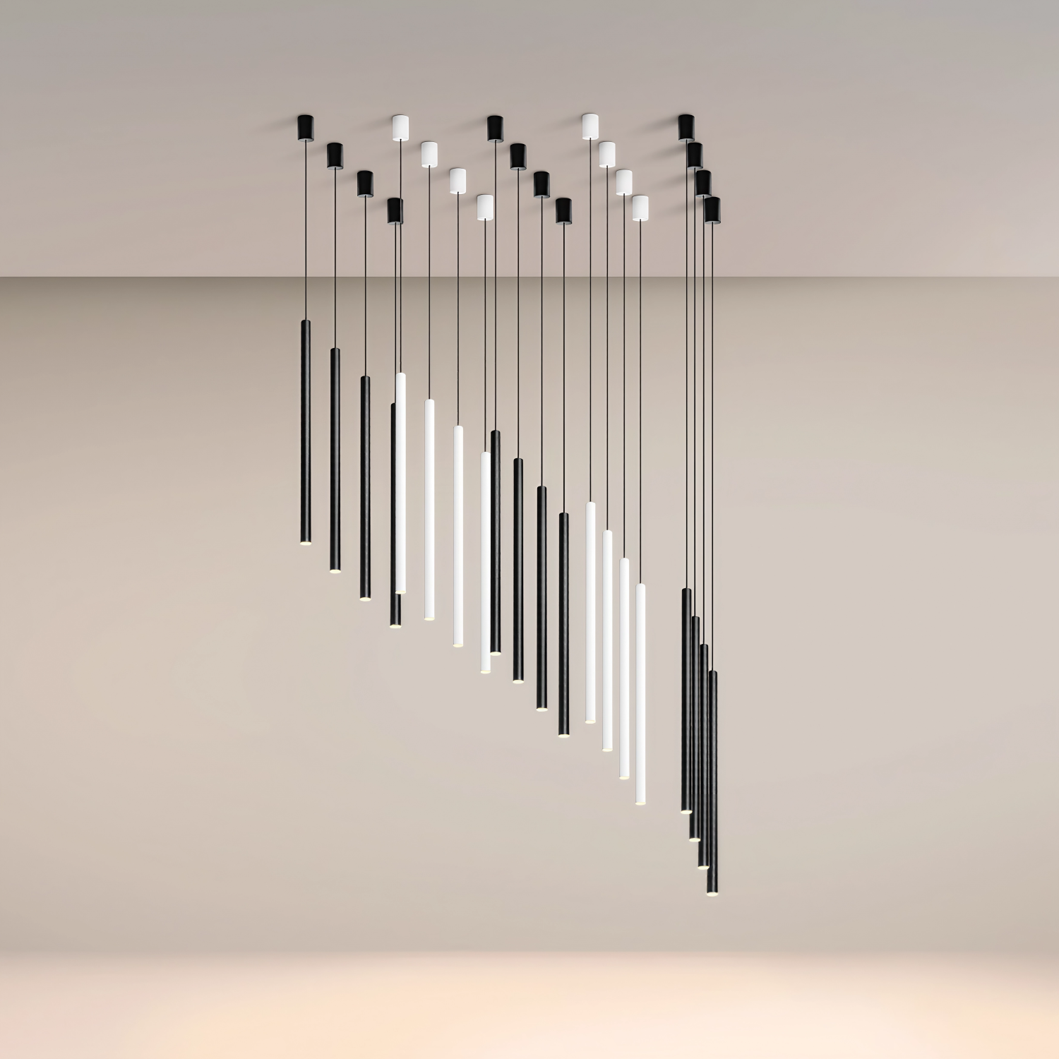 Снимка на Цилиндричен LED пендел Emo | 60cm | 3000K | 7 W